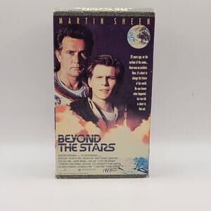 Beyond the Stars VHS Tape 1990 Avid Home Video Christian Slater NASA Movie RARE